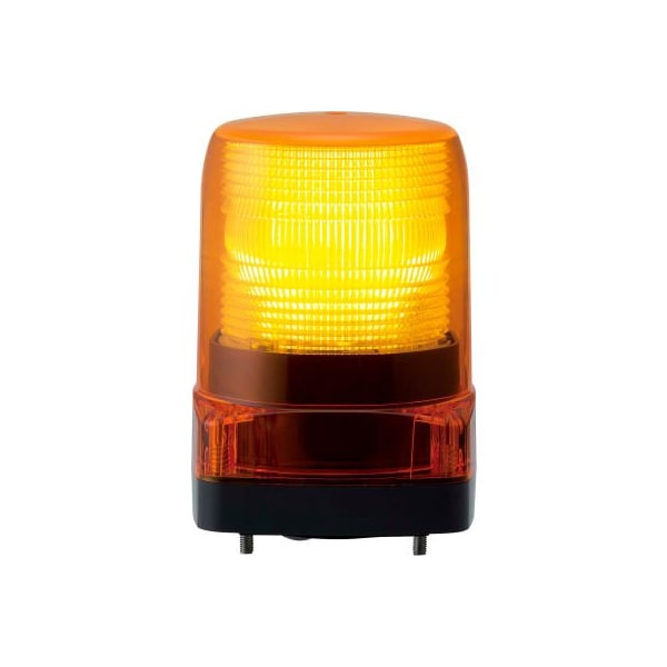 Patlite Usa Corporation Patlite LED Signal Light, Outdoor Rated, Amber Light, AC100V to AC240V LFH-M2-Y - main